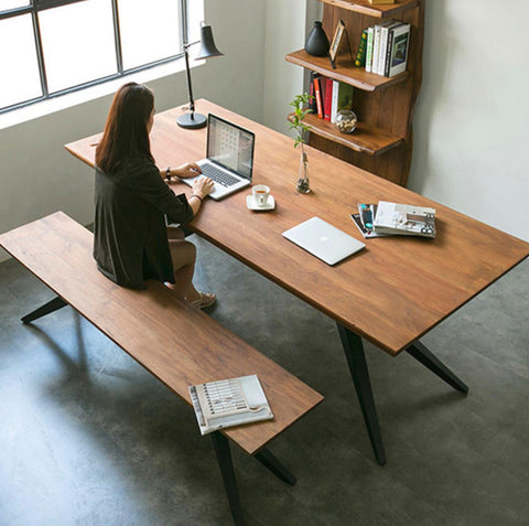 WHITLAW Modern Rustic Dining Table