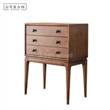 Premium | BERNICE Solid Wood Side Cabinet