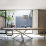 AIDYN Wishbone Solid Wood Dining Table