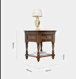 ALICE SHERATON Bedside Lamp Table Side Stand Cabinet German Design
