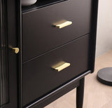 AMALIA Scandinavia Buffet Sideboard Modern Solid Wood sideboard ( 4 Colour )
