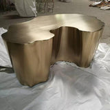 AMICA Chrome Gold Coffee Table