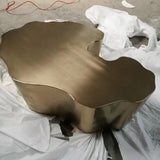 AMICA Chrome Gold Coffee Table