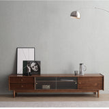 ANNE Scandinavian TV Console Audio-Visual Cabinet Solid Wood ( 4 Colours 3 Sizes )