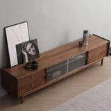 ANNE Scandinavian TV Console Audio-Visual Cabinet Solid Wood ( 4 Colours 3 Sizes )
