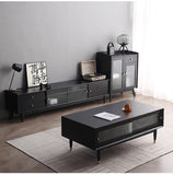 ANNE Scandinavian TV Console Audio-Visual Cabinet Solid Wood ( 4 Colours 3 Sizes )