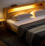 ATLAS Multimedia Solid Wood Bedframe