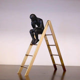 AUGUSTE The Thinker Ladder Display Ornament