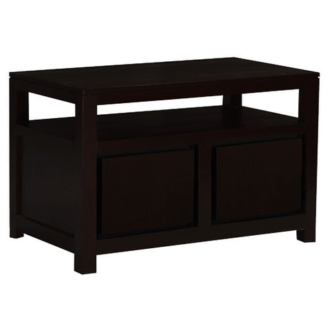 Sophia Andrea TV Console 100cm Entertainment Unit 2 Door Chocolate and Mahogany Color RMY238