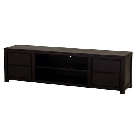 Andrea TV Console Entertainment Unit 3 Drawers in Mahogany or Chocolate RMY238SB 004 TA