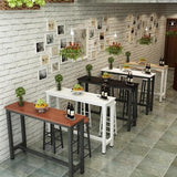 BILLIE Modern Industrial Bar Table