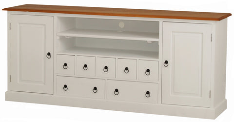 Biarritz French +2+Door+7+Drawer+Entertainment+Unit Furniture Singapore