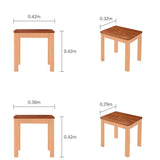 Carlie EMBASSY Solid Wood Dressing Table Storage Cabinet Vanity Mirror