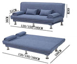 DAKOTA Minimalist Fabric Sofa Bed