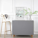 GREYSTONE Industrial Solid Wood Chest of Drawers