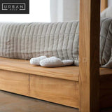 GALEN Solid Wood Canopy Bedframe