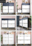 DEVIN Modern Ultra Slim Shoe Cabinet