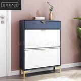 DEVIN Modern Ultra Slim Shoe Cabinet