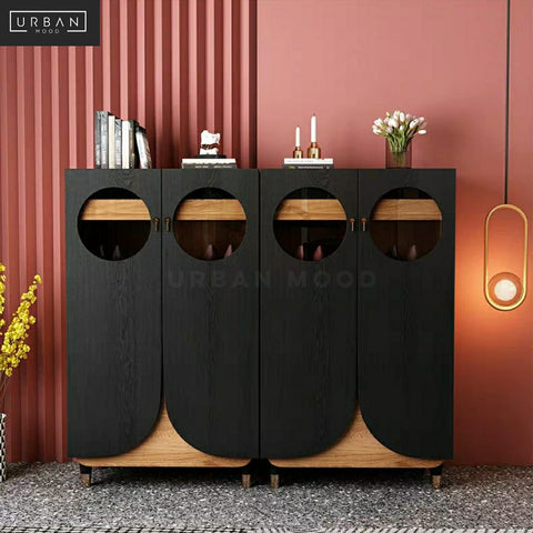 LEOPOLD Contemporary Barn Owl Shoe Cabinet