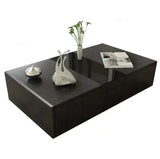 JEDSON Noir Modern Coffee Table