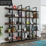 LEAD Solid Wood Library Display Shelf