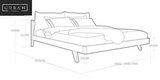 SALEM Scandinavian Bedframe