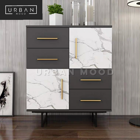 EROS Luxury Marble Side Cabinet