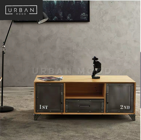 OAKLAND Industrial Metal Coffee Table