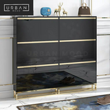 ABBEY Modern Ultra Slim Shoe Cabinet