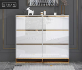 ABBEY Modern Ultra Slim Shoe Cabinet