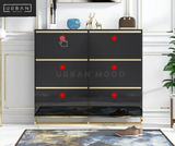 ABBEY Modern Ultra Slim Shoe Cabinet