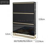 ABBEY Modern Ultra Slim Shoe Cabinet