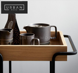 CARLO Rustic Bar Cart