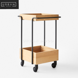 CARLO Rustic Bar Cart