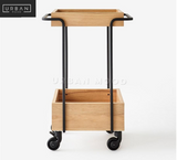 CARLO Rustic Bar Cart