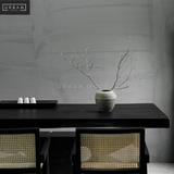 BREWER Minimalist Solid Wood Dining Table
