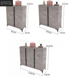 COLLE Modern Slate Shoe Cabinet