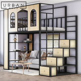 LODGE Modern Industrial Loft Bed