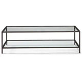 AURELIA Minimalist Glass Coffee Table