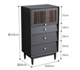 NOLAN American Pine Wood Chest of Drawers Cabinet