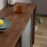 CARTER Nordic Glass Sideboard Buffet