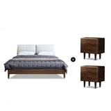 JOSEPH Nordic Walnut Bed 1/2 / 1.5/ 1.8 m