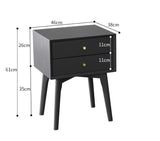 GABRIEL Modern Bedside Lamp Table Nordic Style Solid Wood