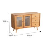 LUCAS Buffet Modern Solid Wood Sideboard