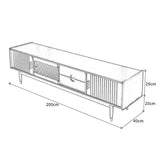 Karen TV Console Kyoto Japan Scandinavian