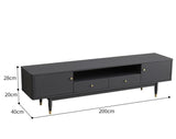 ELIJAH Nordic Solid Wood TV Console Cabinet Simple Modern Design