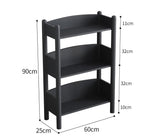 BENJAMIN Bookcase Storage Solid Wood Bookshelf