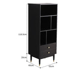 ANGEL Modern Classic Bookcase Pine Wood