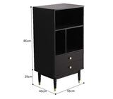 ANGEL Modern Classic Bookcase Pine Wood