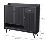 Luis Buffet Nordic Sideboard Storage / Solid Wood Shoe Cabinet